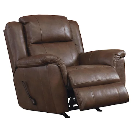 Rocker Recliner with Casual Design Style